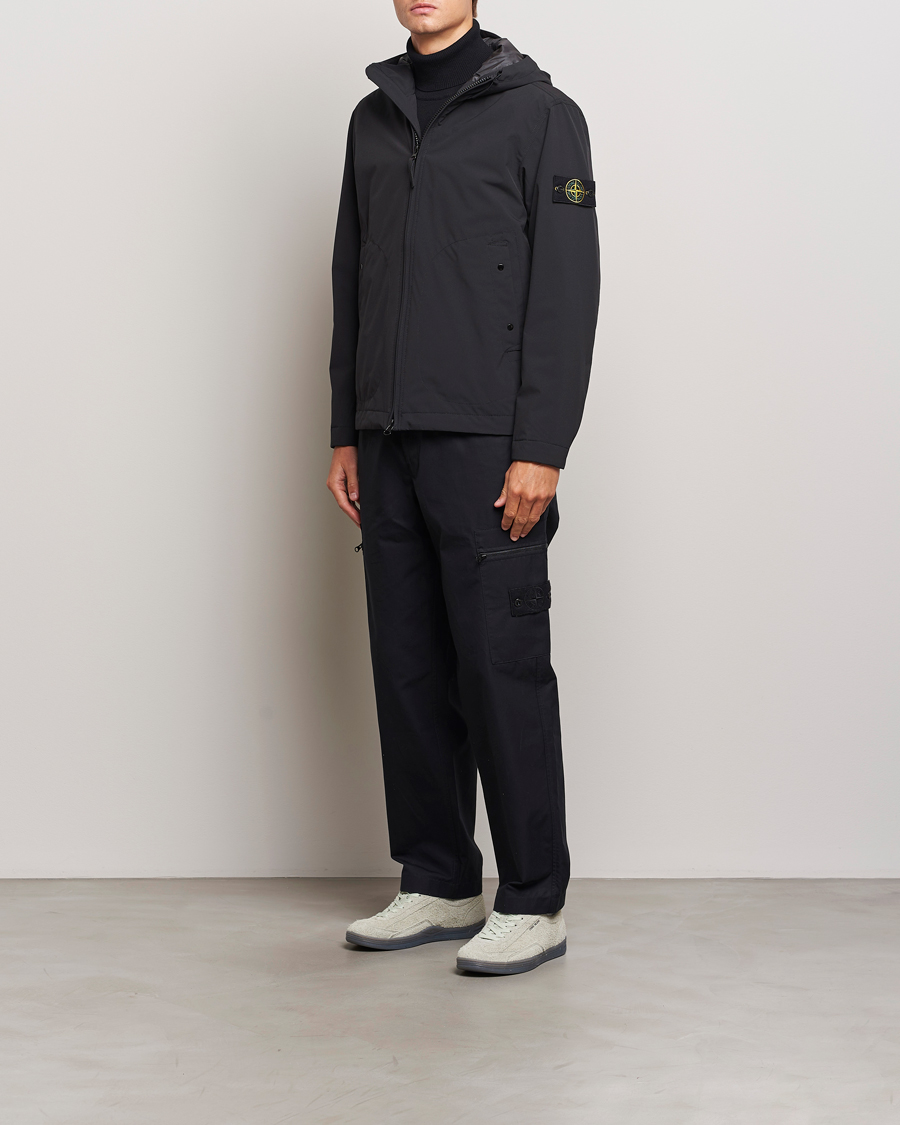 Herr | Jackor | Stone Island | Soft Shell Primaloft Padded Jacket Black