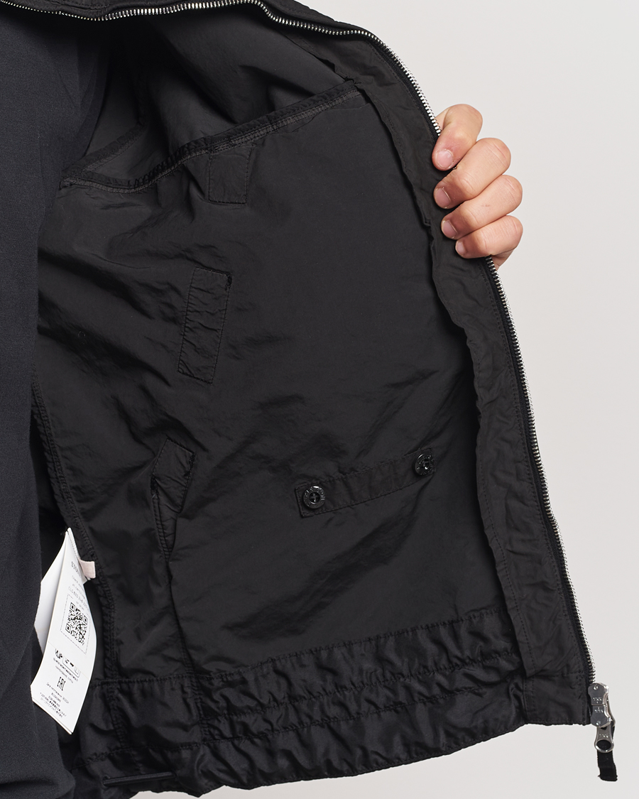 Herr | Jackor | Stone Island | Hooded Lightweight Tela Jacket Black