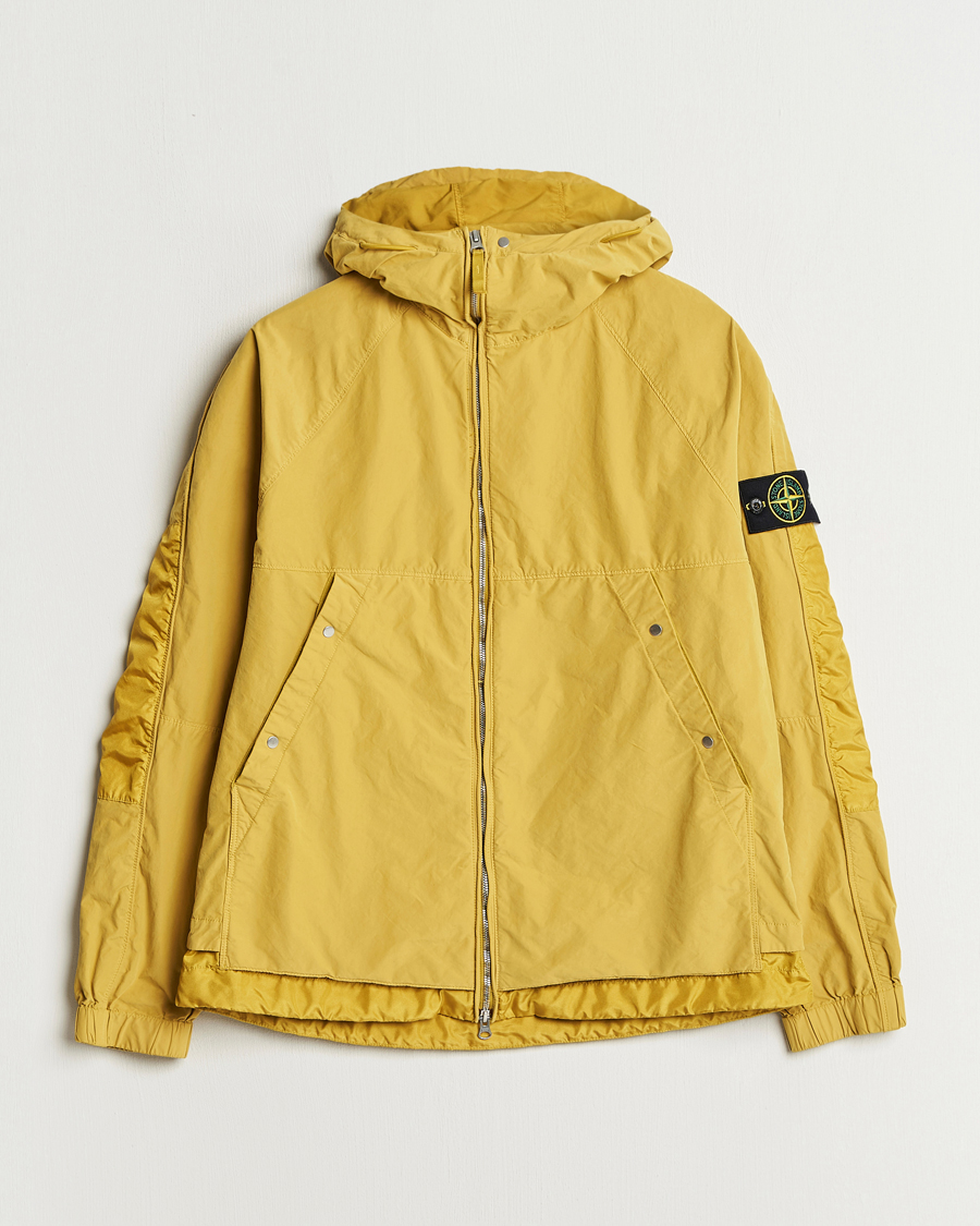 Herr | Jackor | Stone Island | Hooded Lightweight Tela Jacket Mustard