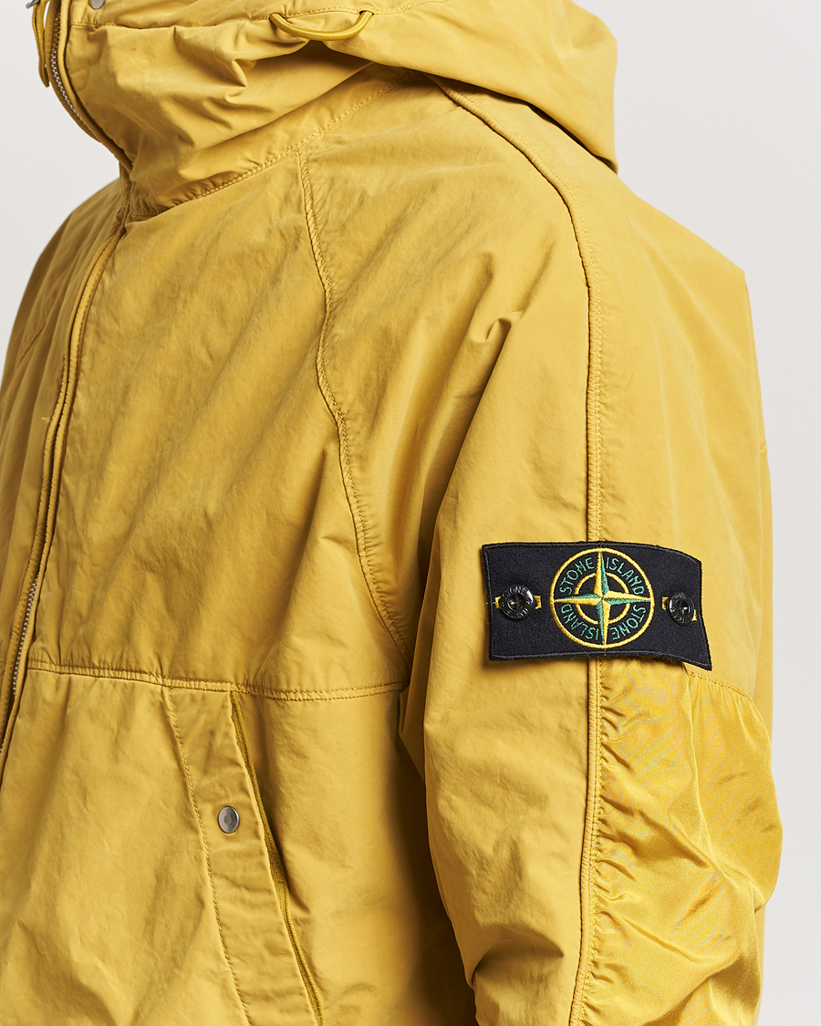 Herr | Jackor | Stone Island | Hooded Lightweight Tela Jacket Mustard