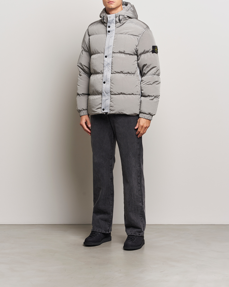 Herr | Jackor | Stone Island | Nylon Metal Down Jacket Grey