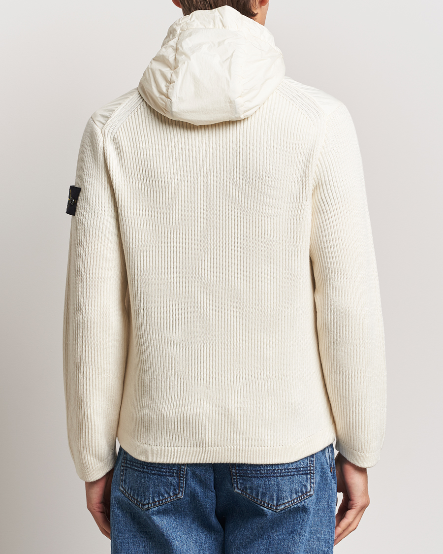 Herr | Jackor | Stone Island | Crinkle Reps Hybrid Wool Jacket Natural