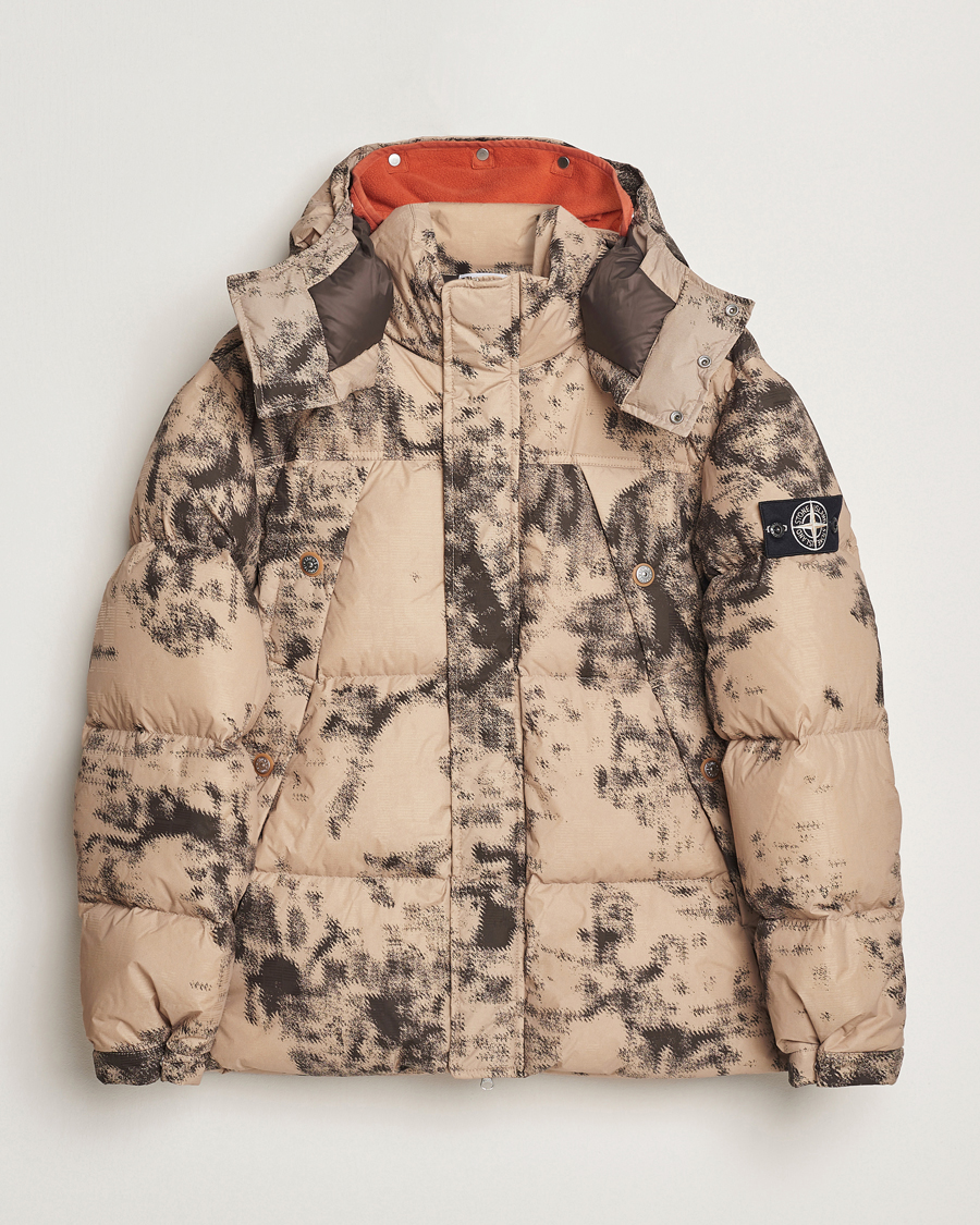 Herr | Jackor | Stone Island | Thermo Sensitive Camo Down Jacket Dove Grey