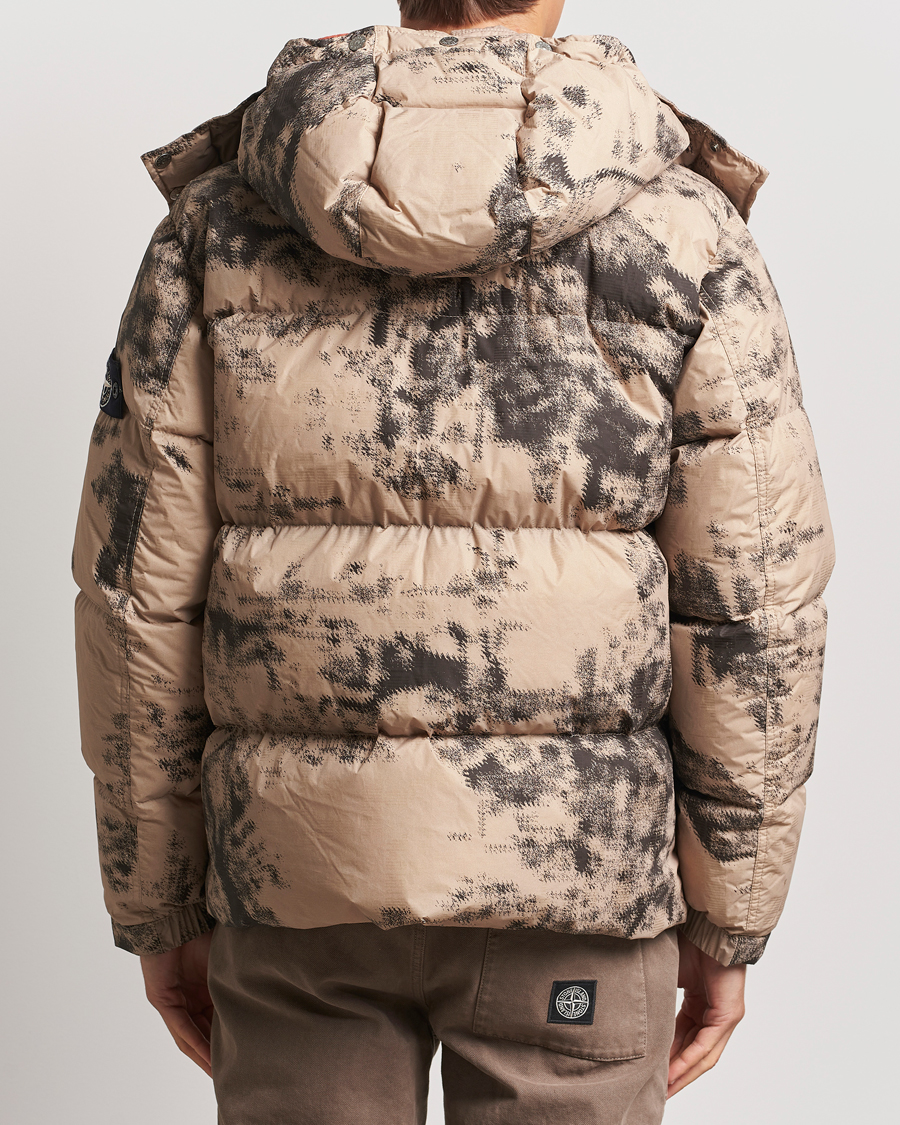 Herr | Jackor | Stone Island | Thermo Sensitive Camo Down Jacket Dove Grey