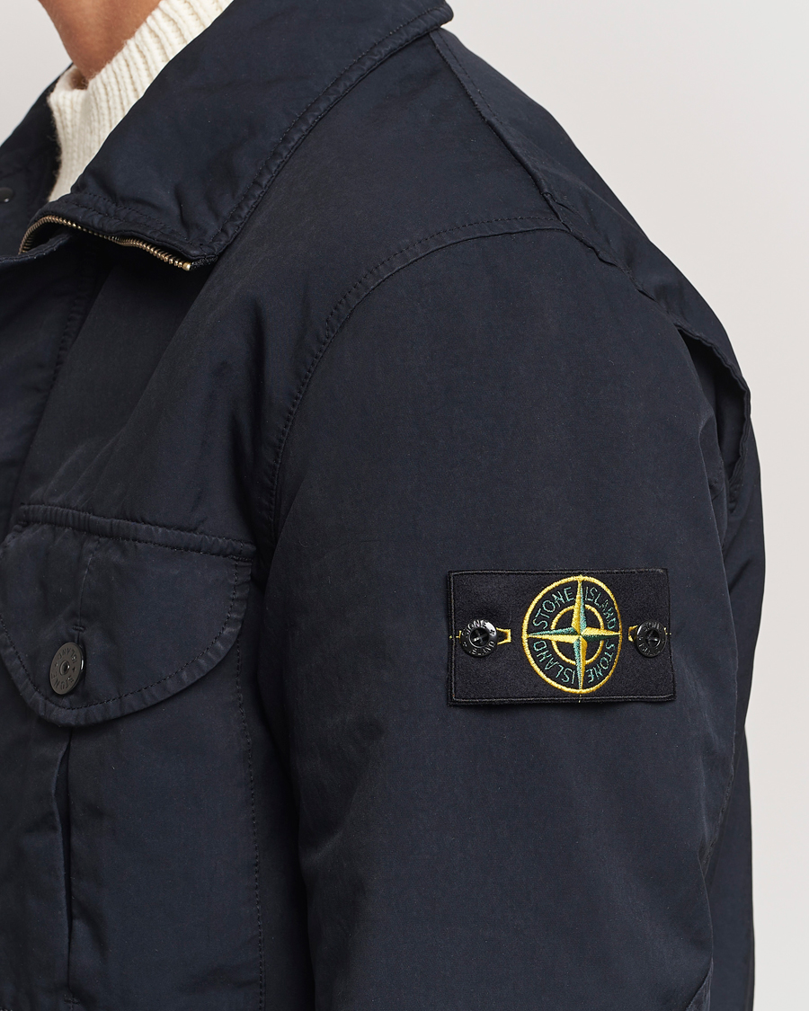 Herr | Jackor | Stone Island | David TC Field Jacket Navy Blue