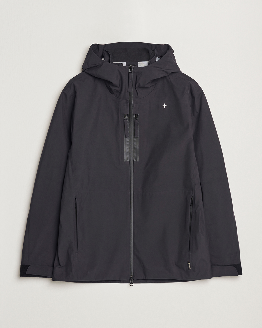 Herr | Jackor | Stone Island | Gore-Tex Stellina Hooded Jacket Blue Marine