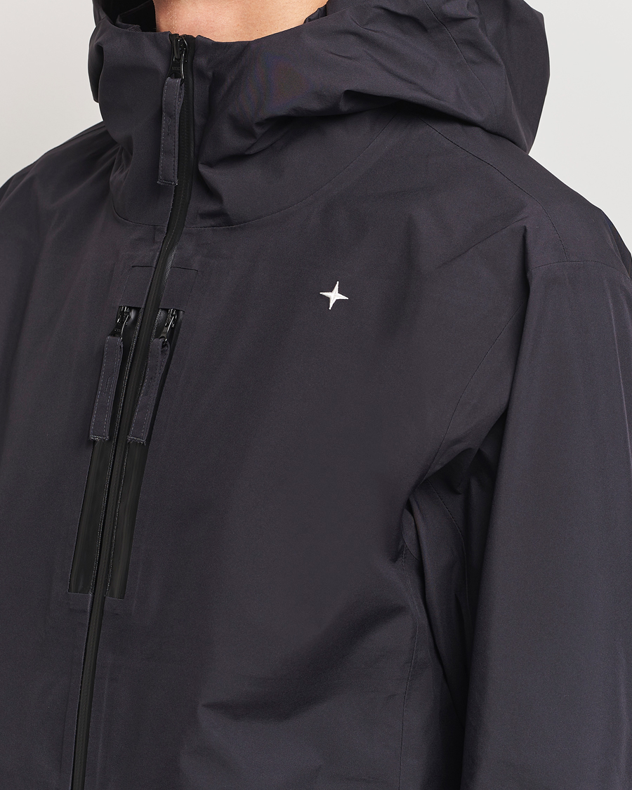 Herr | Jackor | Stone Island | Gore-Tex Stellina Hooded Jacket Blue Marine