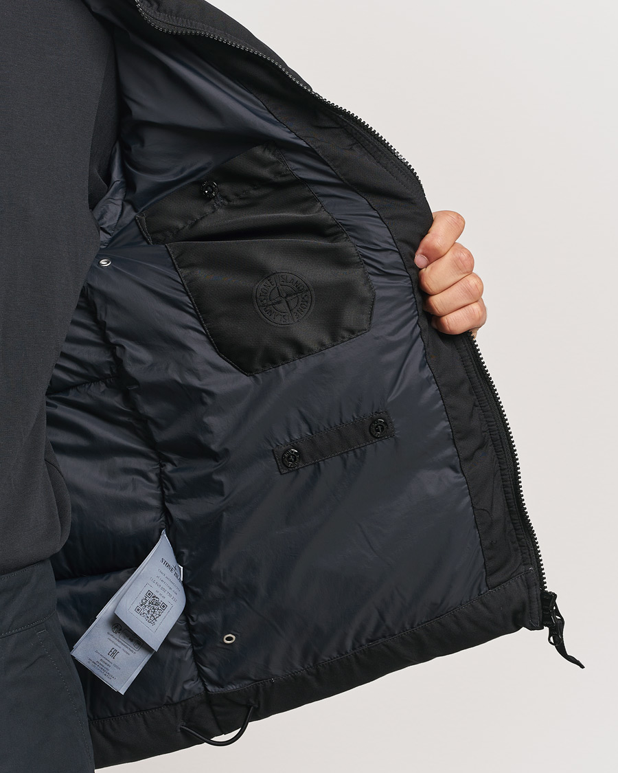 Herr | Jackor | Stone Island | Ghost Wool Twill Down Jacket Black