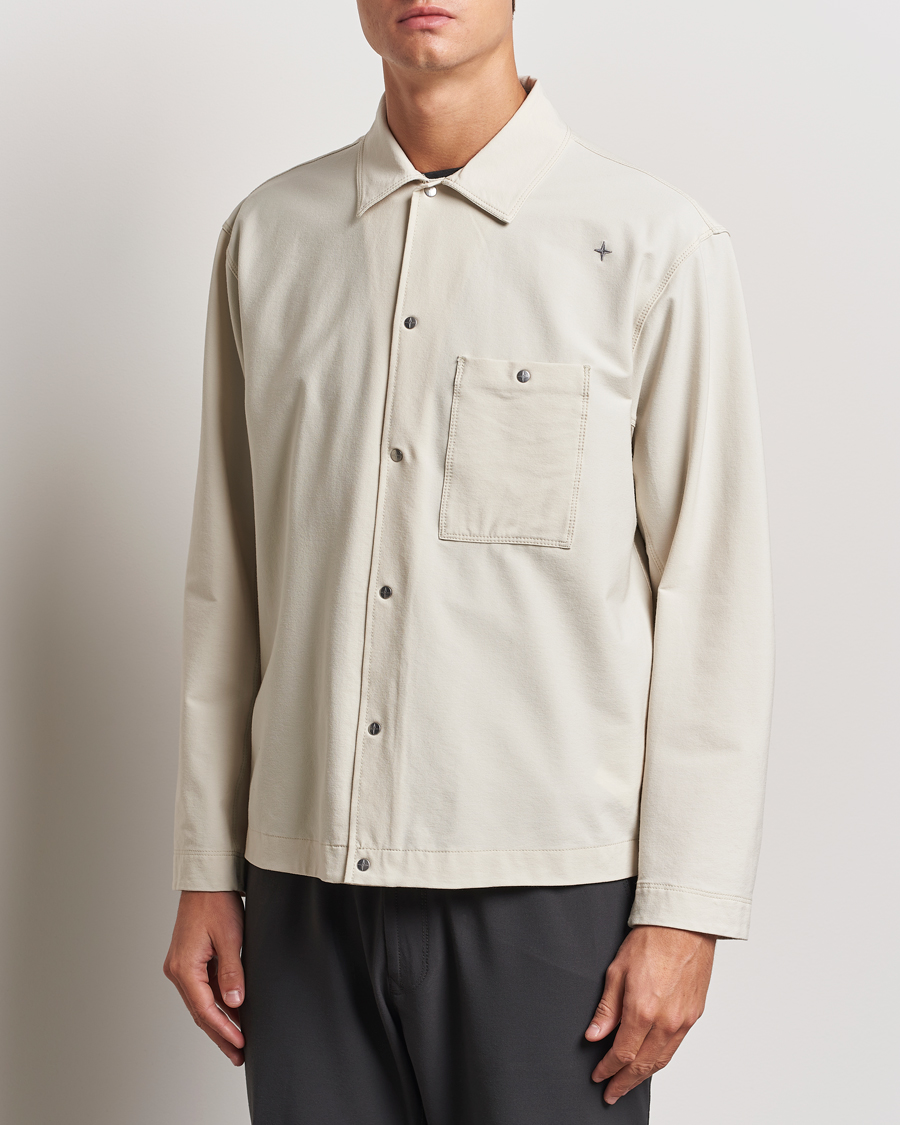 Herr | Skjortor | Stone Island | Stellina Overshirt Sand