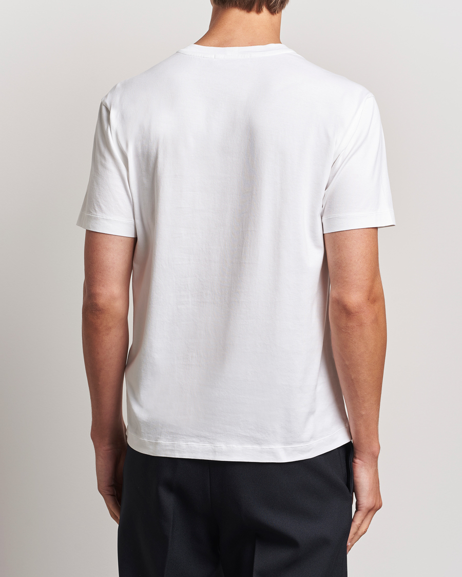 Herr | T-Shirts | Stone Island | Garment Dyed Jersey T-Shirt White