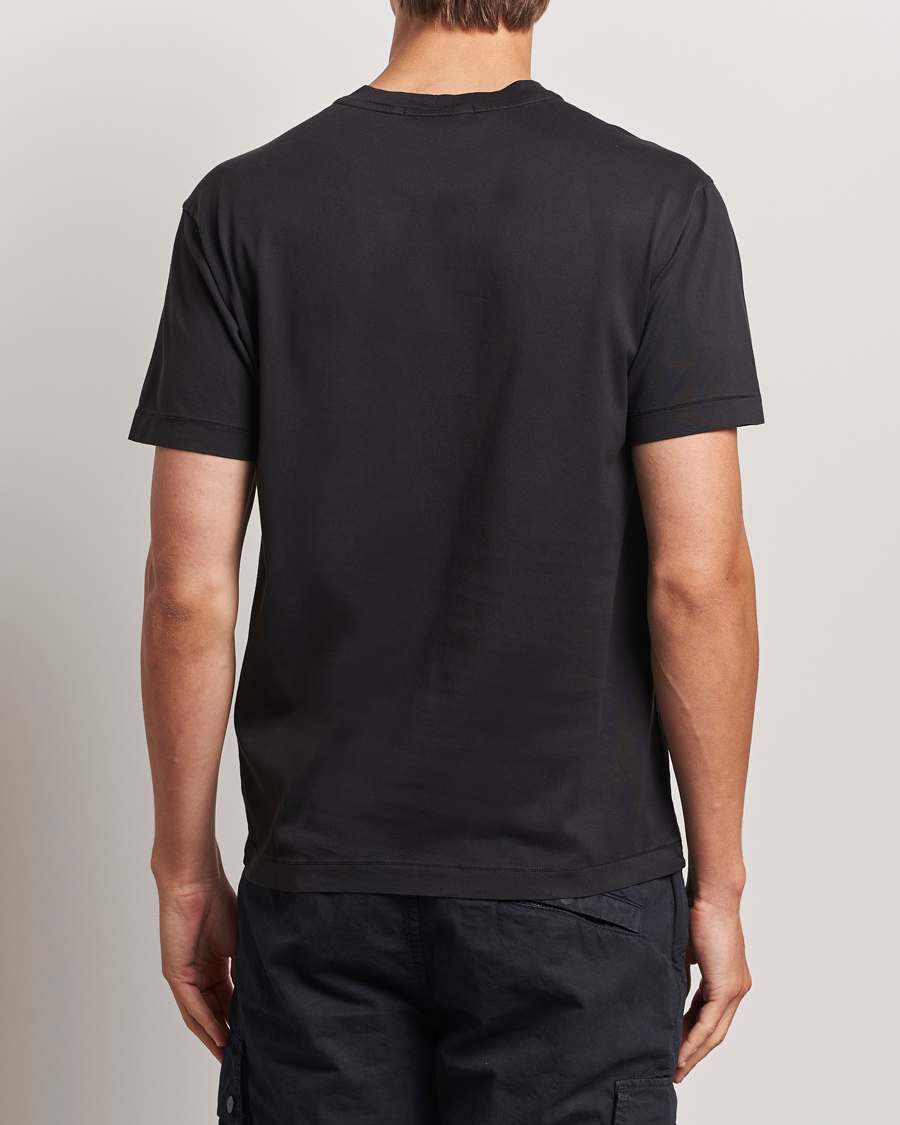 Herr | T-Shirts | Stone Island | Garment Dyed Jersey T-Shirt Black