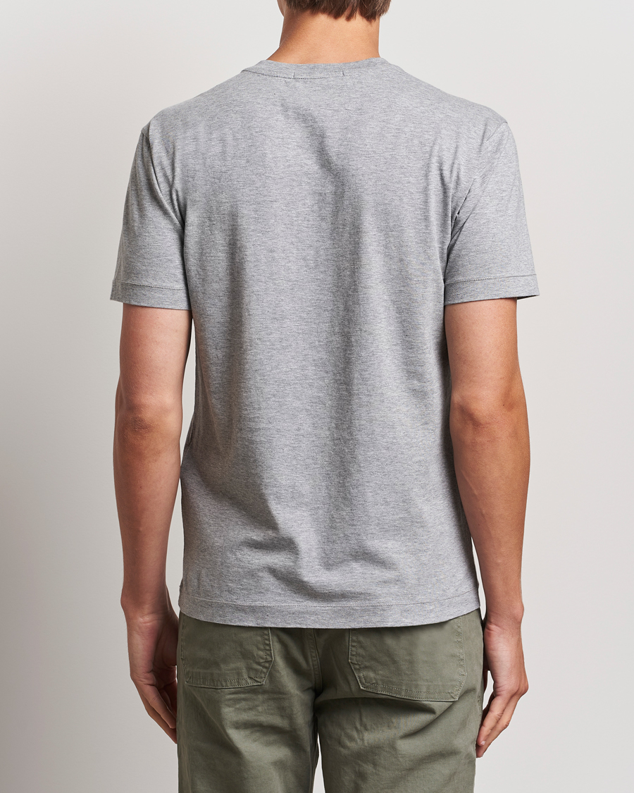Herr | T-Shirts | Stone Island | Garment Dyed Jersey T-Shirt Melange Grey