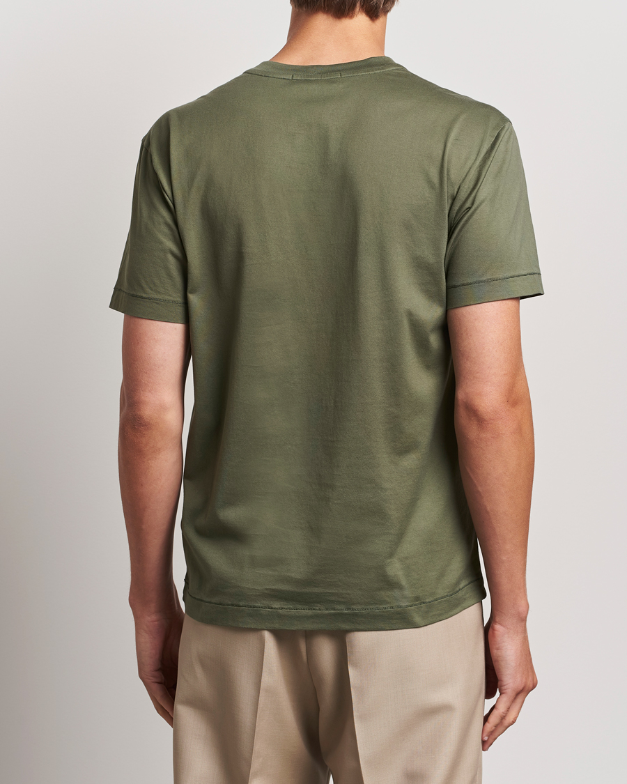 Herr | T-Shirts | Stone Island | Garment Dyed Jersey T-Shirt Musk
