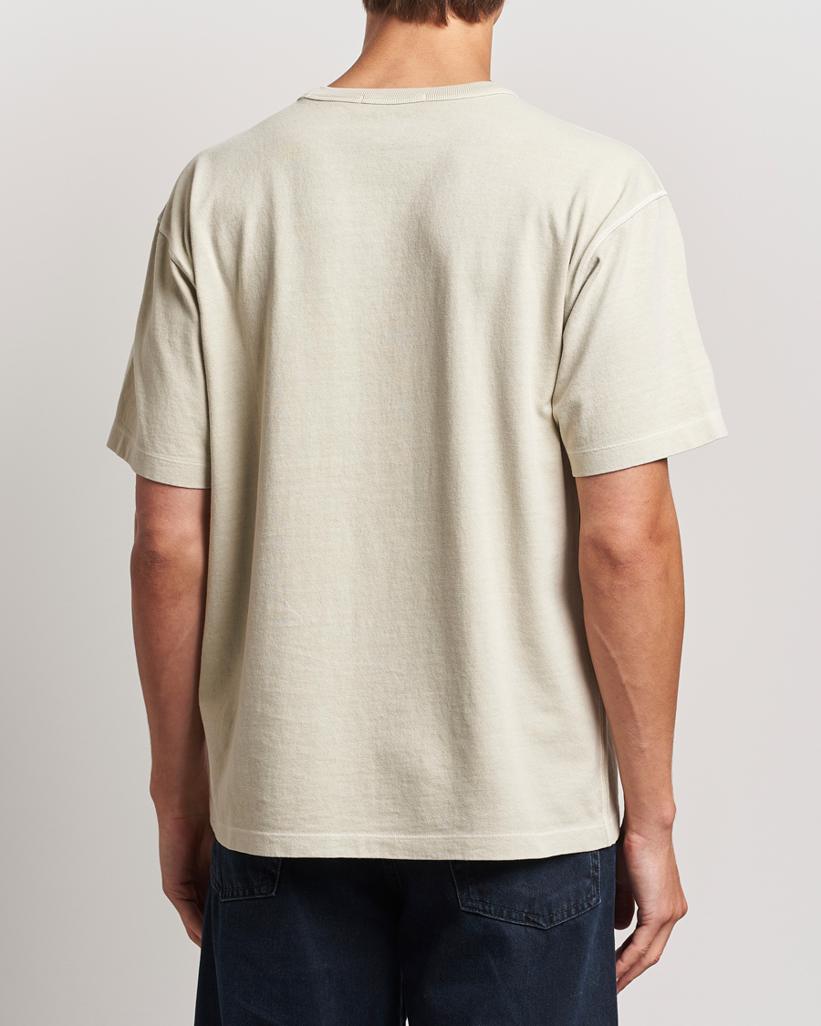 Herr | T-Shirts | Stone Island | Old Dyed Cotton Logo T-Shirt Plaster