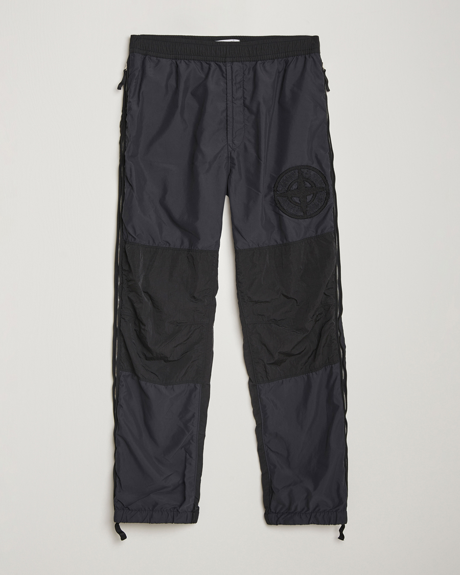 Herr | Byxor | Stone Island | Washed Nylon Jogger Pants Black