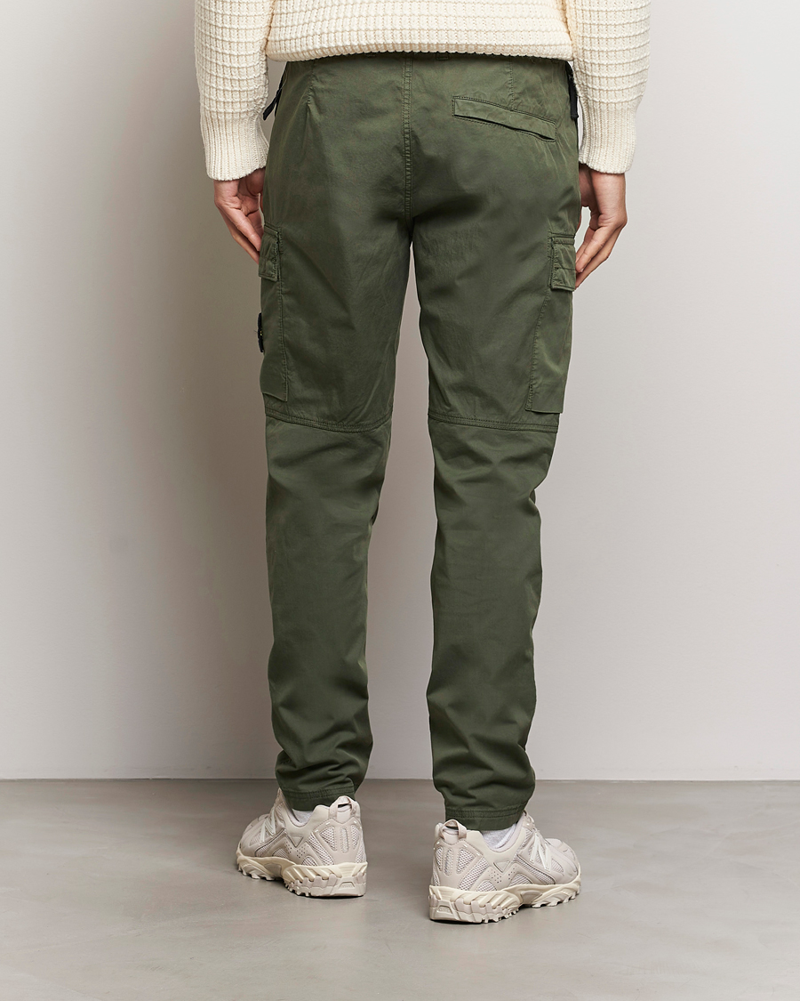 Herr | Byxor | Stone Island | Stretch Cotton Gabardine Trousers Musk
