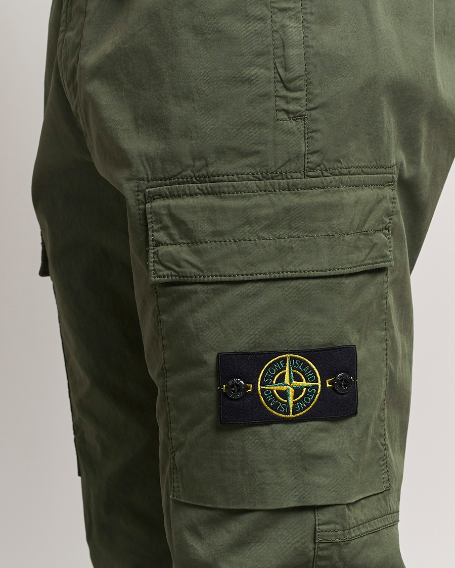 Herr | Byxor | Stone Island | Stretch Cotton Gabardine Trousers Musk