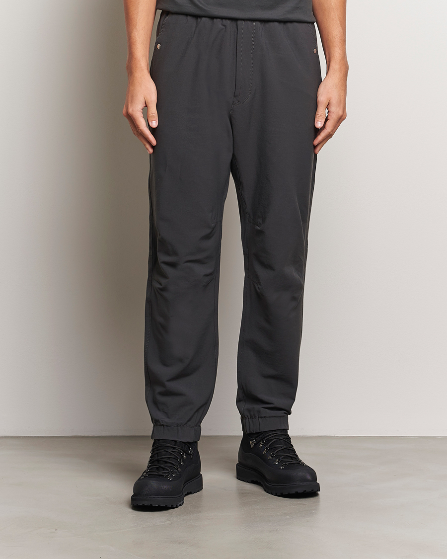 Herr | Byxor | Stone Island | Stellina Wool/Nylon Jogger Pants Lead Grey