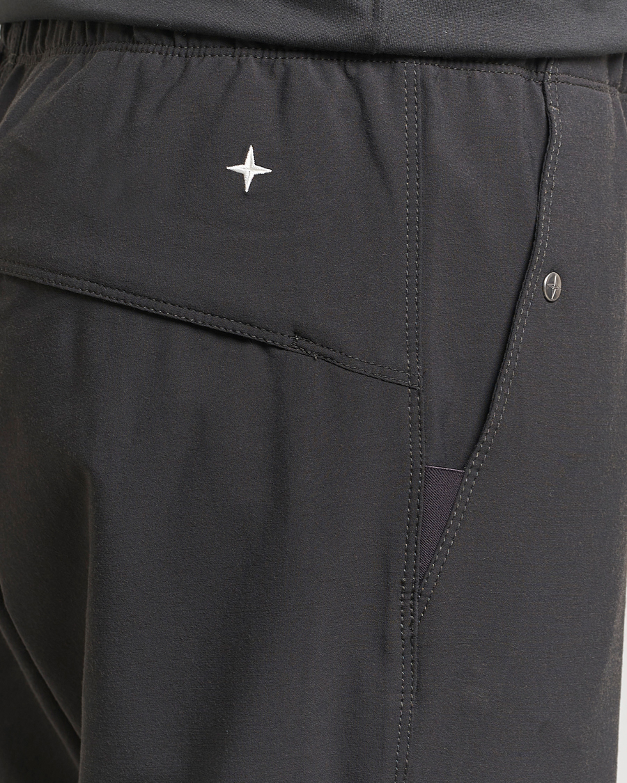 Herr | Byxor | Stone Island | Stellina Wool/Nylon Jogger Pants Lead Grey