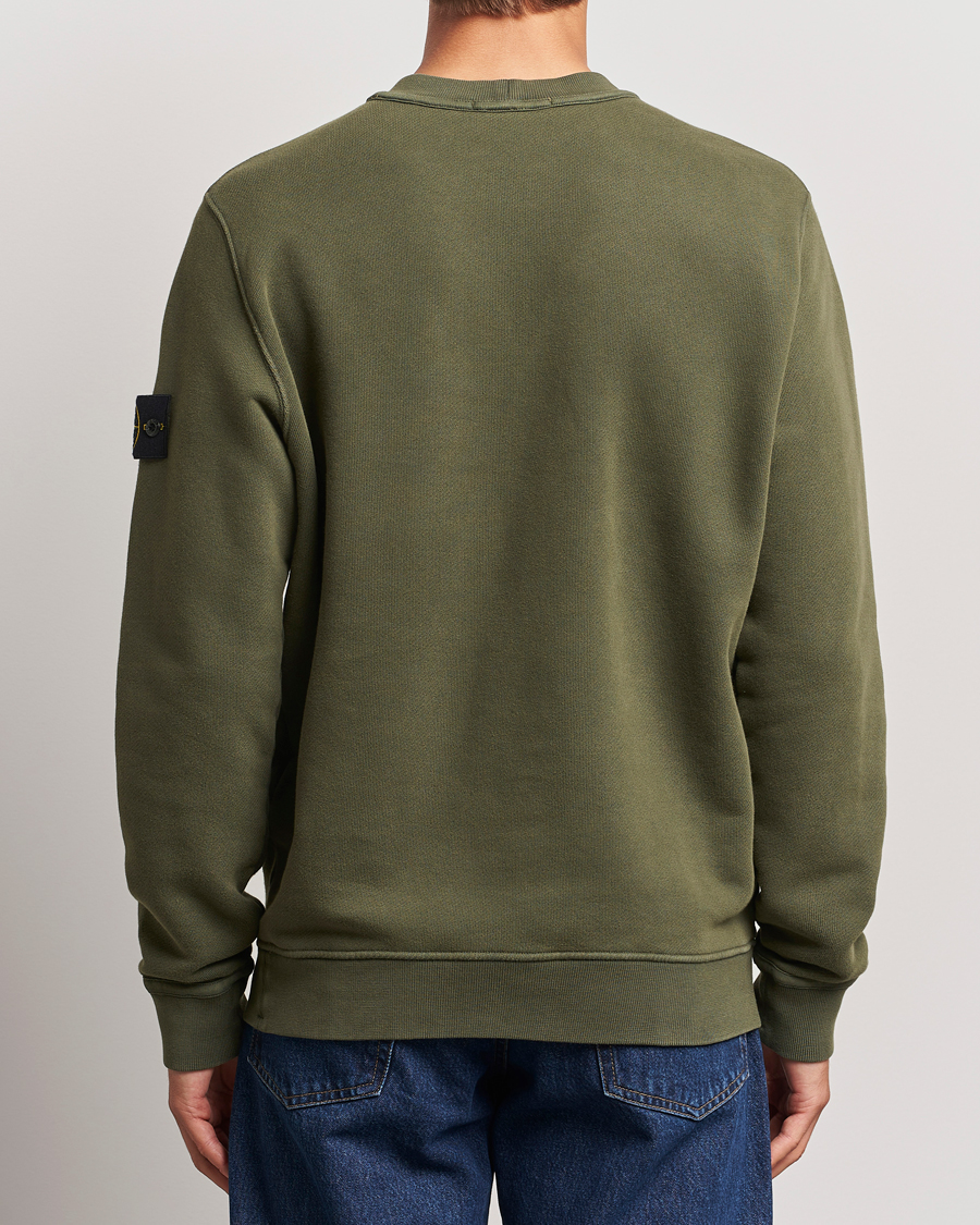 Herr | Tröjor | Stone Island | Old Dyed Cotton Sweatshirt Musk