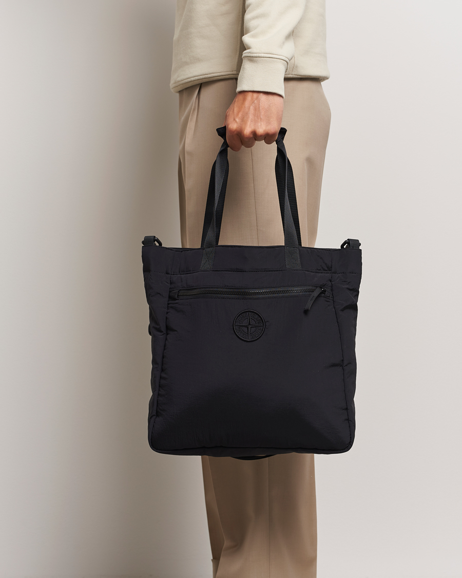 Herr | Stone Island Nylon Metal Totebag Black | Stone Island | Nylon Metal Totebag Black