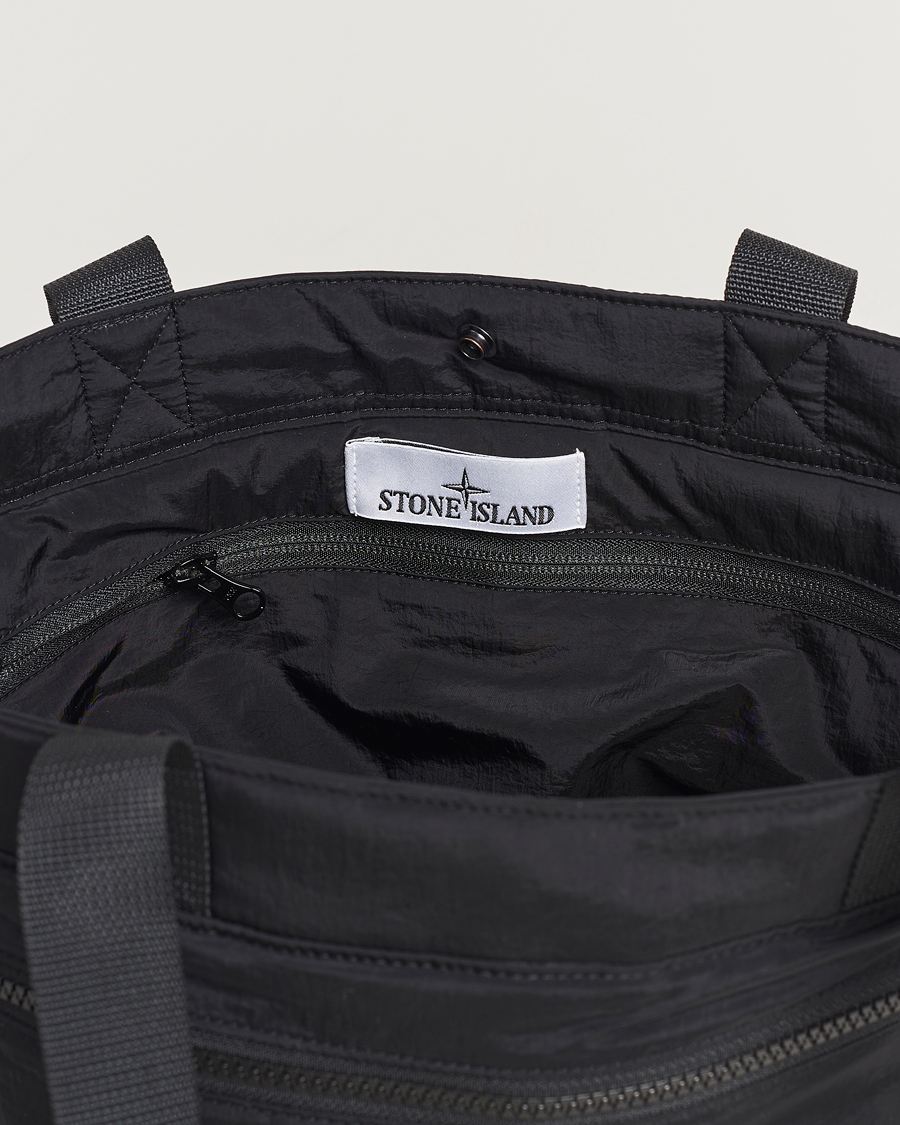 Herr | Stone Island Nylon Metal Totebag Black | Stone Island | Nylon Metal Totebag Black