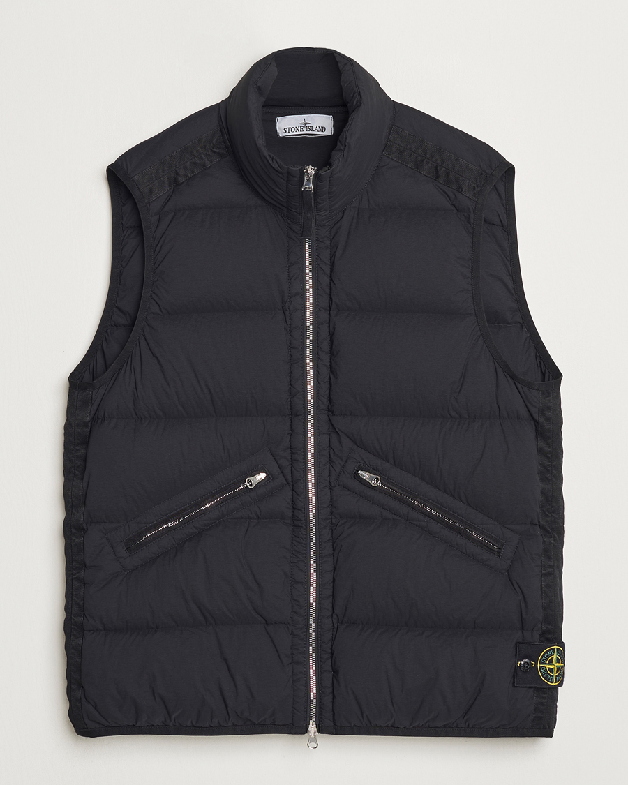 Herr | Jackor | Stone Island | Nylon Down-TC Vest Black
