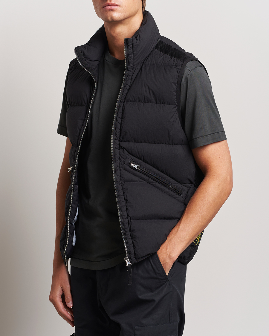 Herr | Jackor | Stone Island | Nylon Down-TC Vest Black