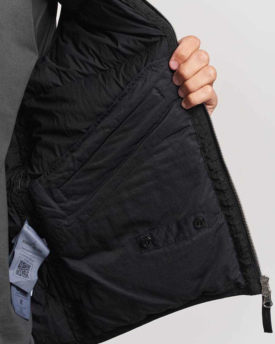 Herr | Jackor | Stone Island | Nylon Down-TC Vest Black
