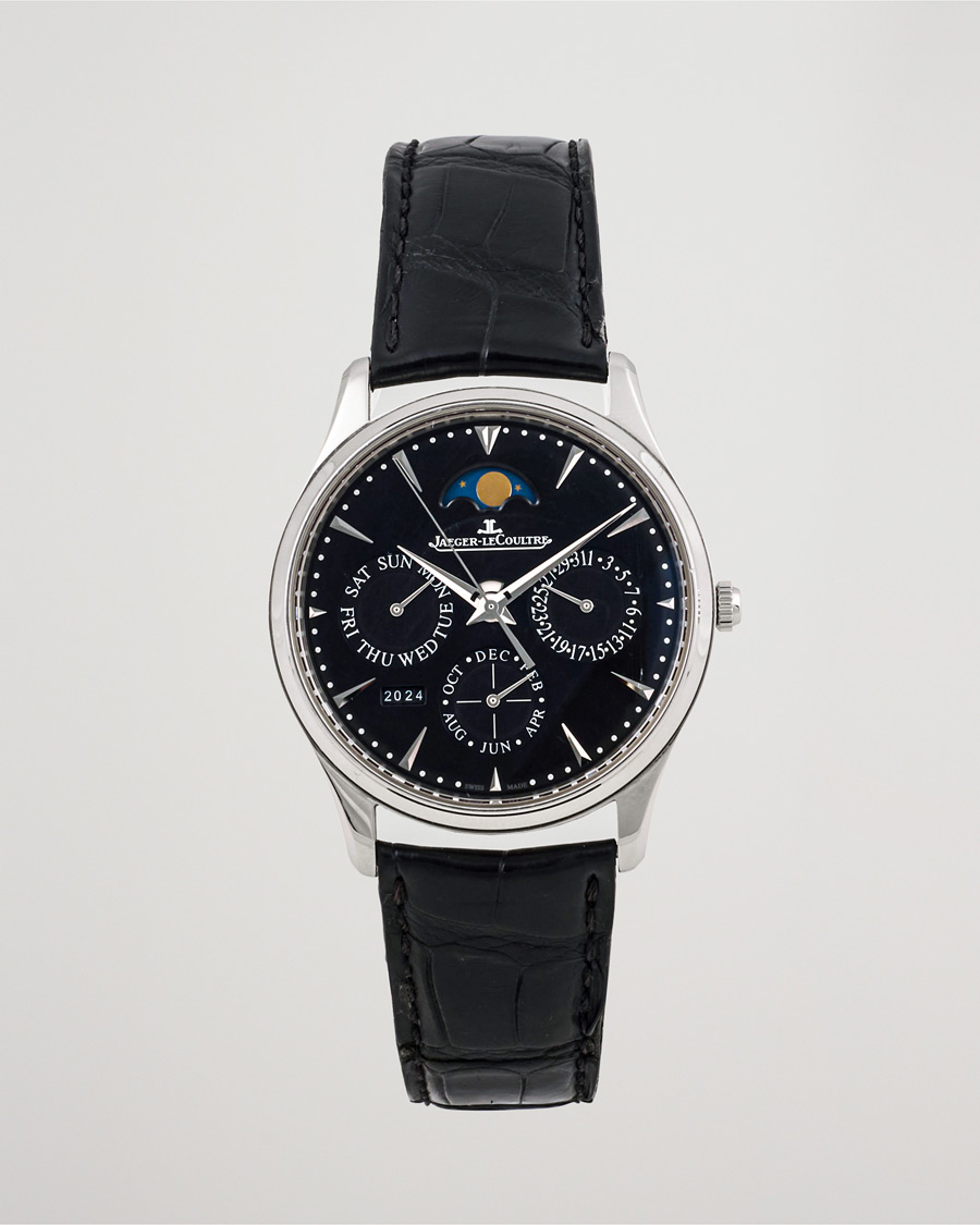 Herr | Jaeger-LeCoultre Pre-Owned Master Ultra Thin Perpetual Silver | Jaeger-LeCoultre Pre-Owned | Master Ultra Thin Perpetual Silver