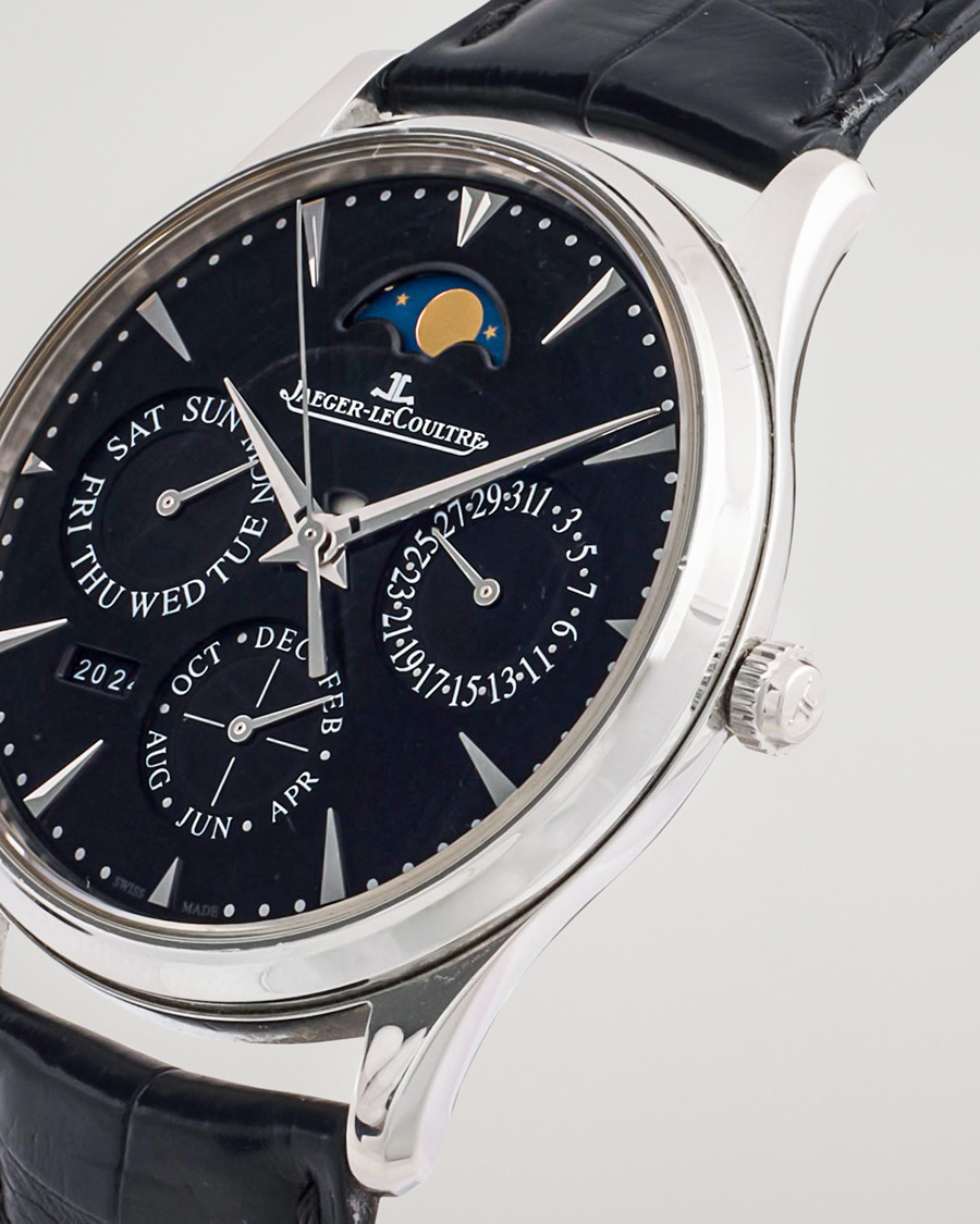 Herr | Jaeger-LeCoultre Pre-Owned Master Ultra Thin Perpetual Silver | Jaeger-LeCoultre Pre-Owned | Master Ultra Thin Perpetual Silver