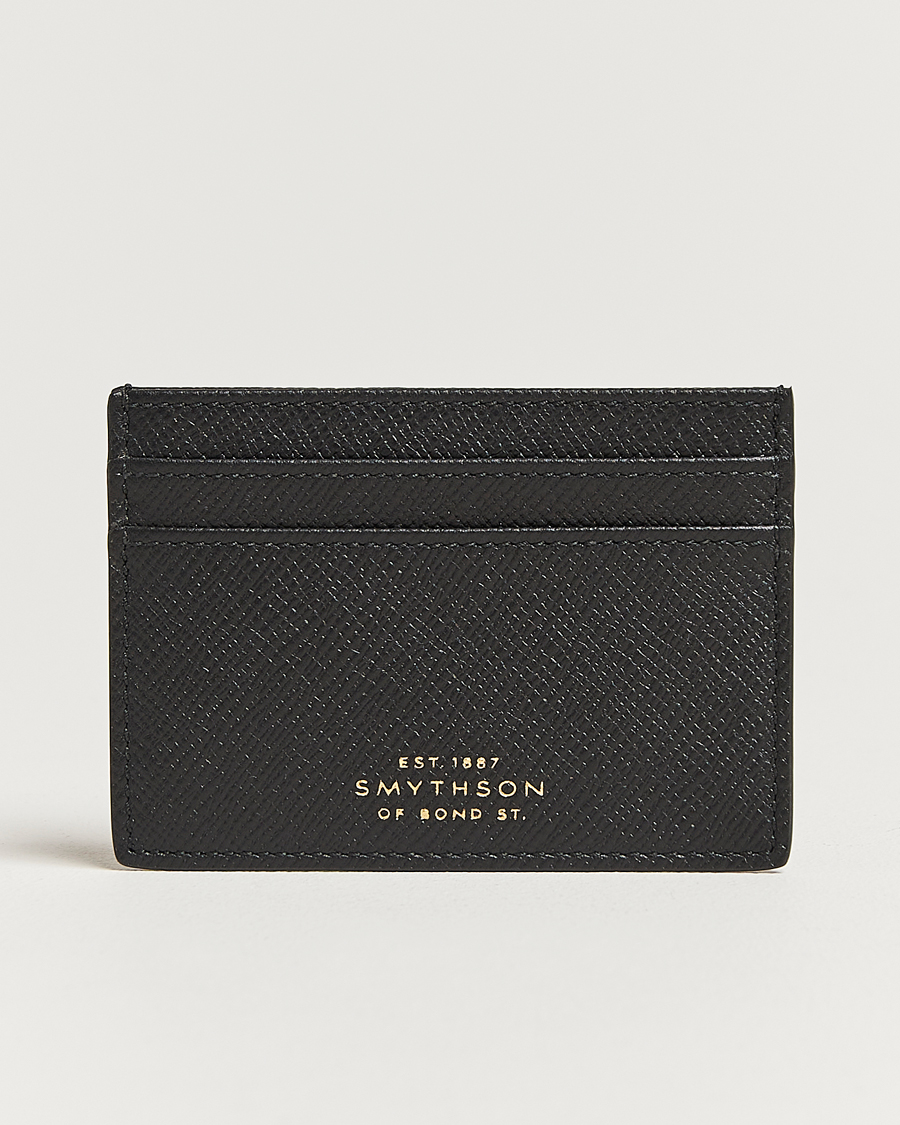 Herr | Plånböcker | Smythson | Panama Flat Cardholder Black