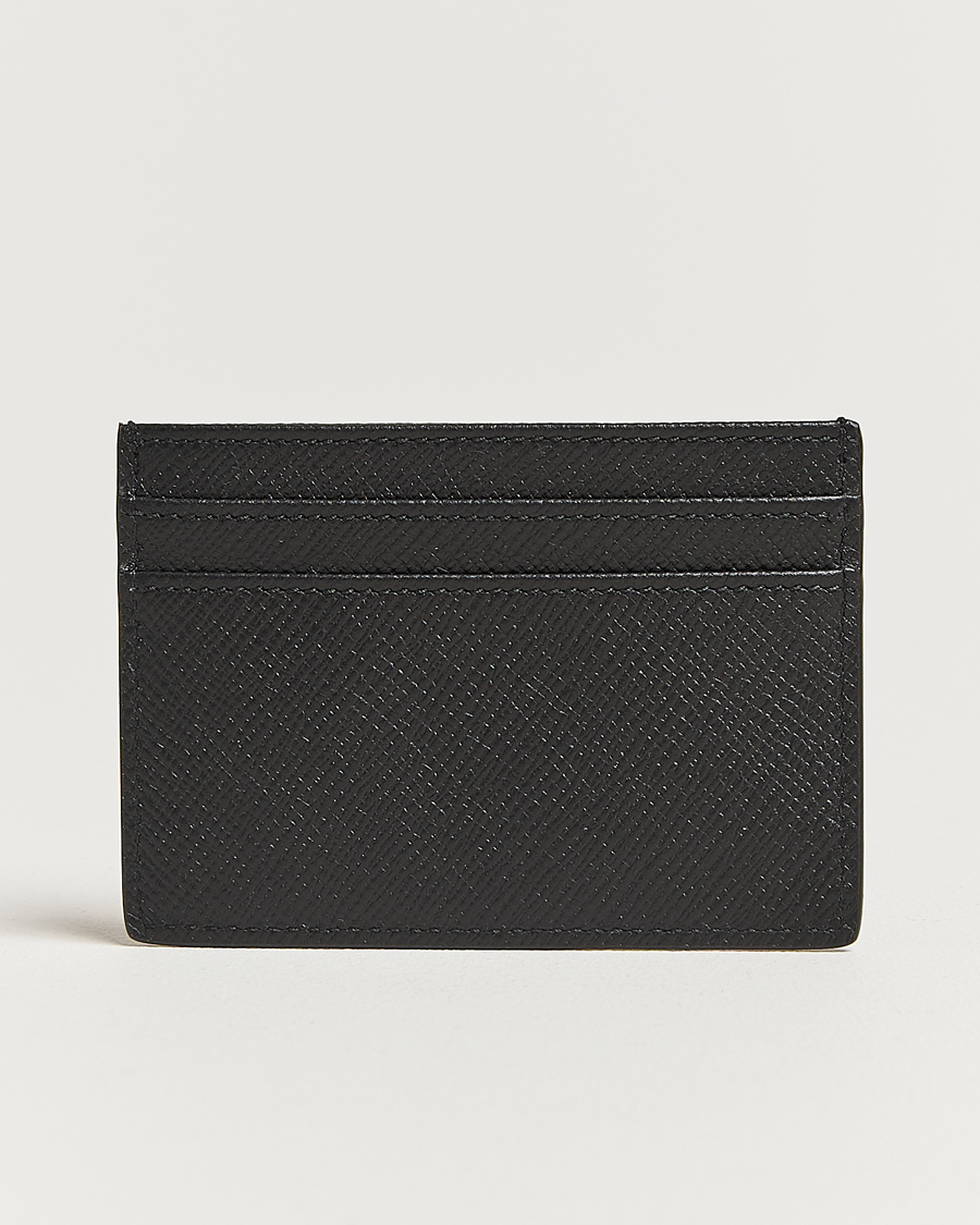 Herr | Plånböcker | Smythson | Panama Flat Cardholder Black