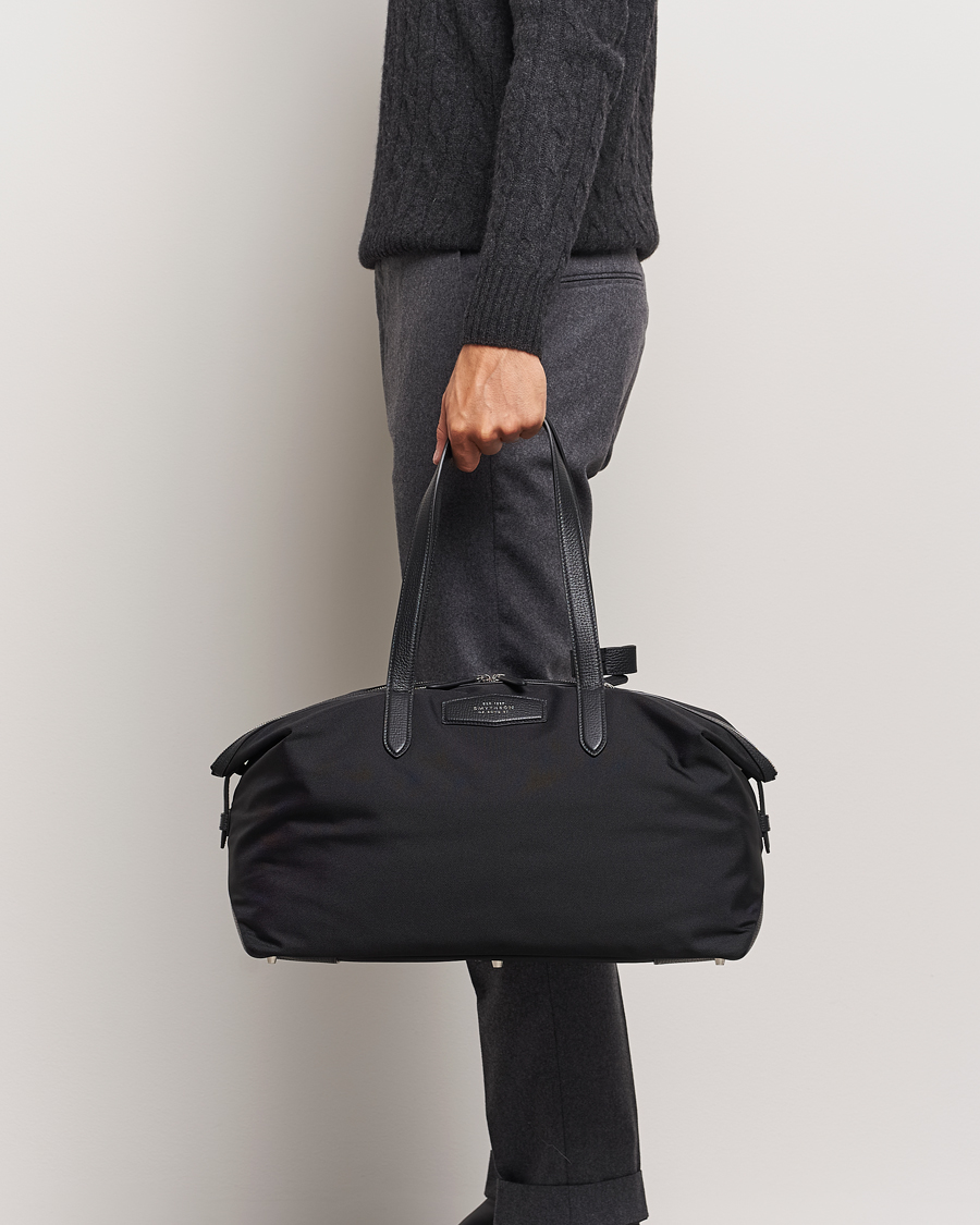 Herr | Väskor | Smythson | Canvas Norton Small Travel Bag Black