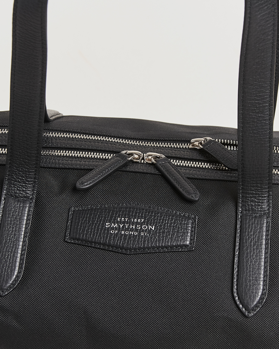 Herr | Väskor | Smythson | Canvas Norton Small Travel Bag Black