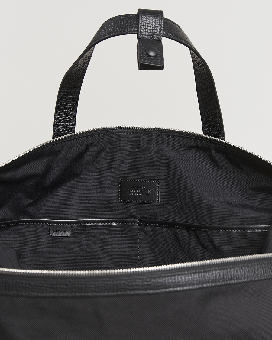 Herr | Väskor | Smythson | Canvas Norton Travel Bag Black