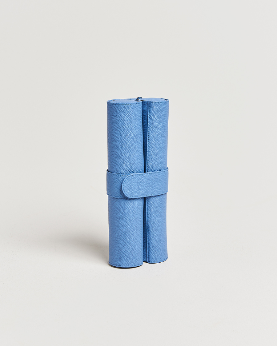 Herr | Spel & fritid | Smythson | Panama Chess Roll Nile Blue
