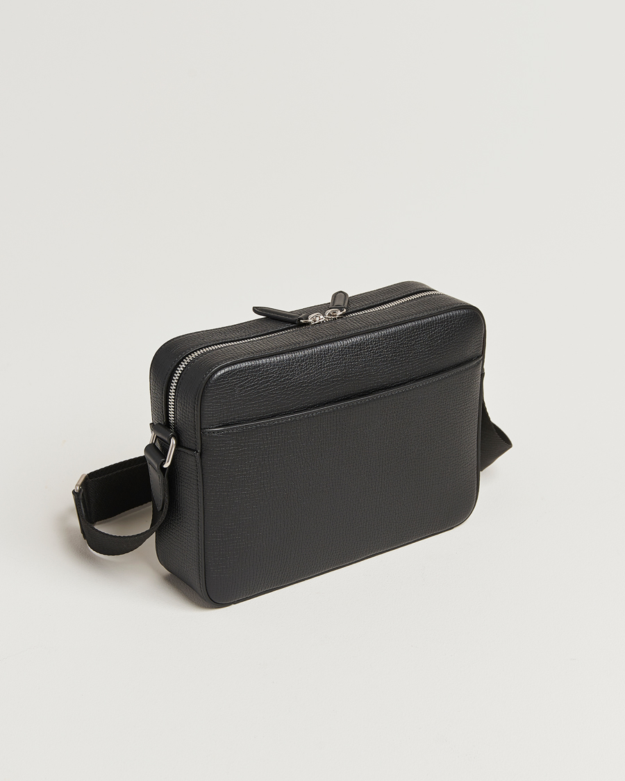 Herr | Väskor | Smythson | Ludlow Zip Crossbody Bag Black