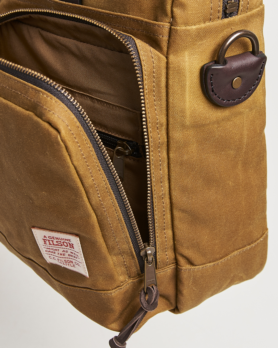 Herr | Väskor | Filson | 24-Hour Tin Briefcase Dark Tan