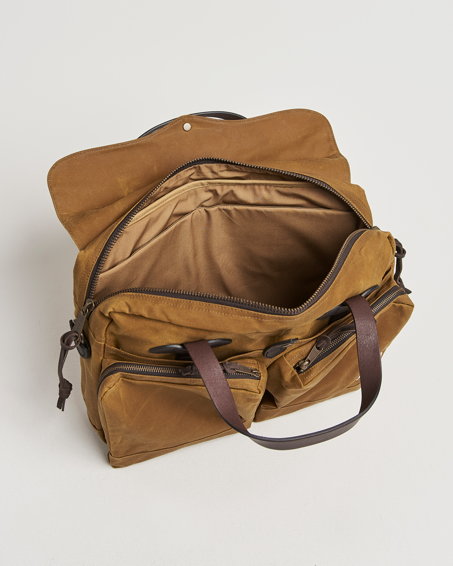 Herr | Väskor | Filson | 24-Hour Tin Briefcase Dark Tan