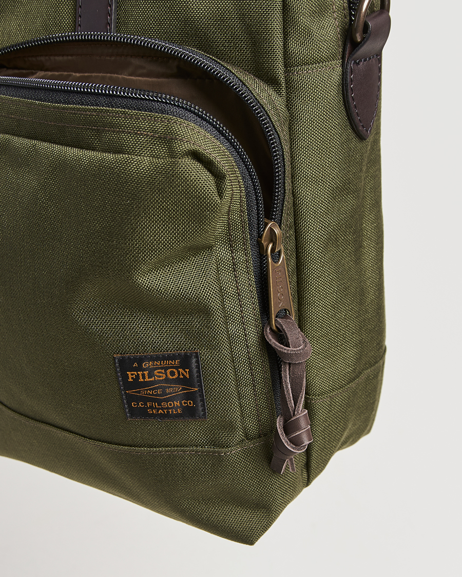 Herr | Väskor | Filson | Dryden Cordura Nylon Briefcase Otter Green