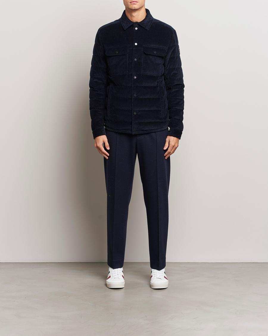 Herr | Jackor | Moncler | Gasserhof Down Shirt Jacket Navy