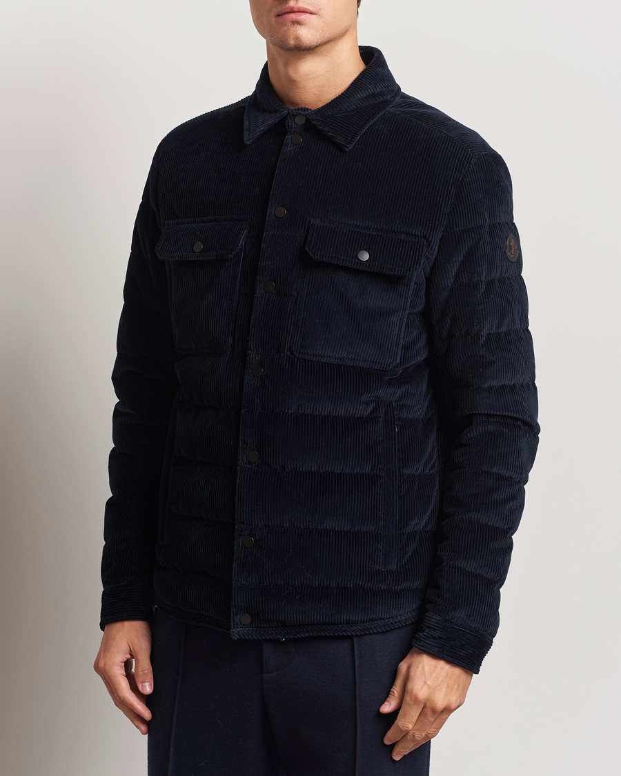 Herr | Jackor | Moncler | Gasserhof Down Shirt Jacket Navy