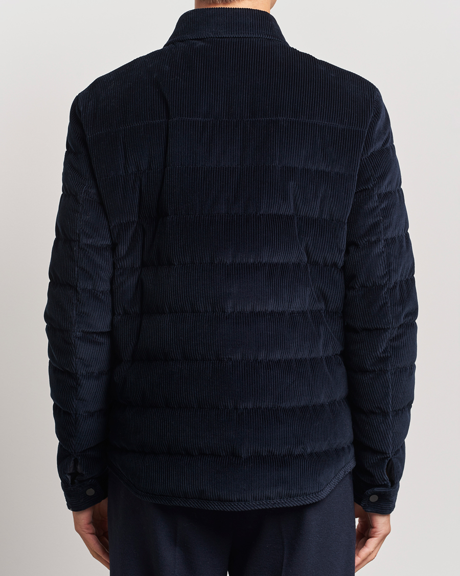 Herr | Jackor | Moncler | Gasserhof Down Shirt Jacket Navy