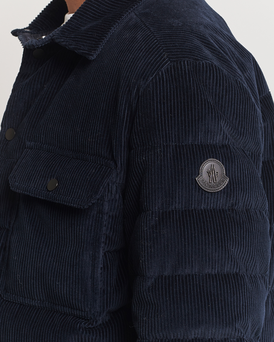 Herr | Jackor | Moncler | Gasserhof Down Shirt Jacket Navy