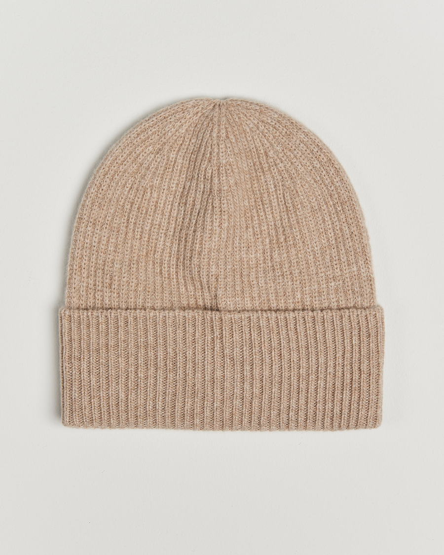 Herr | Moncler Cashmere Beanie Beige | Moncler | Cashmere Beanie Beige