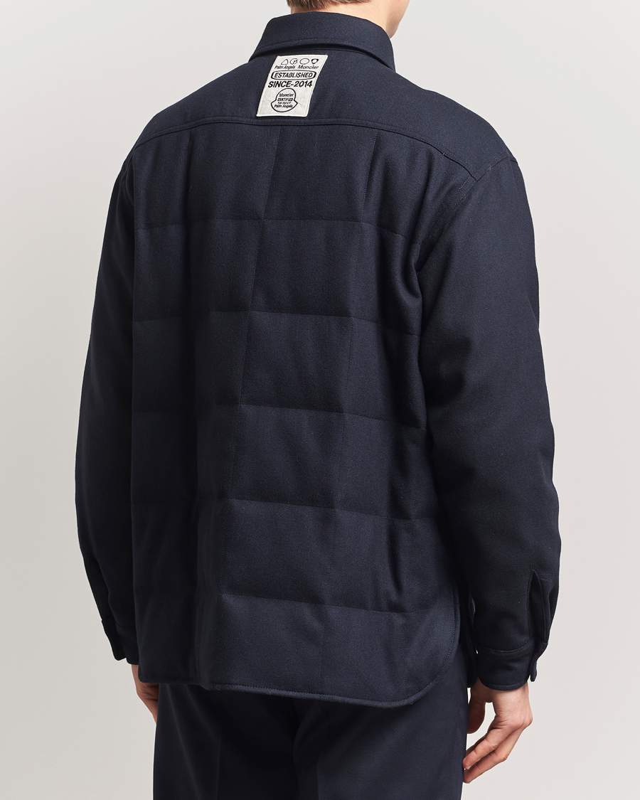 Herr | Jackor | Moncler Genius | X Palm Angels Shirt Jacket Navy