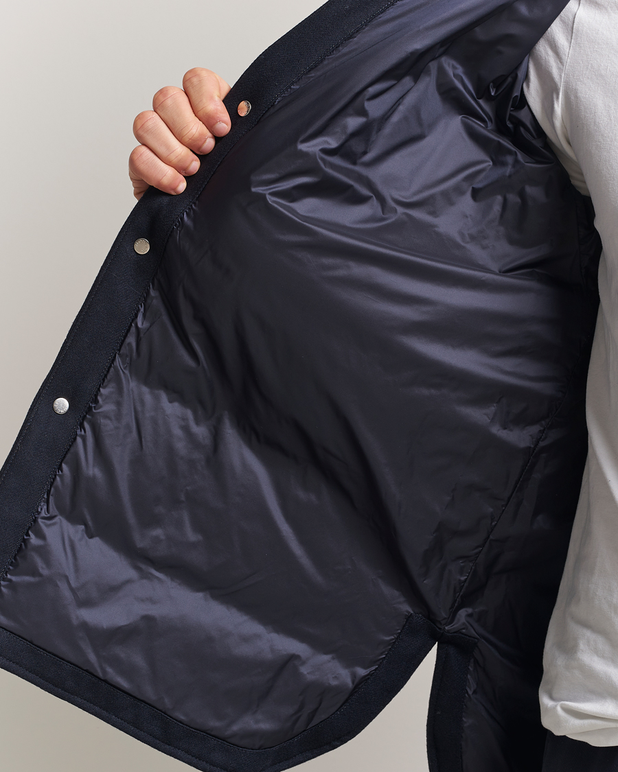 Herr | Jackor | Moncler Genius | X Palm Angels Shirt Jacket Navy