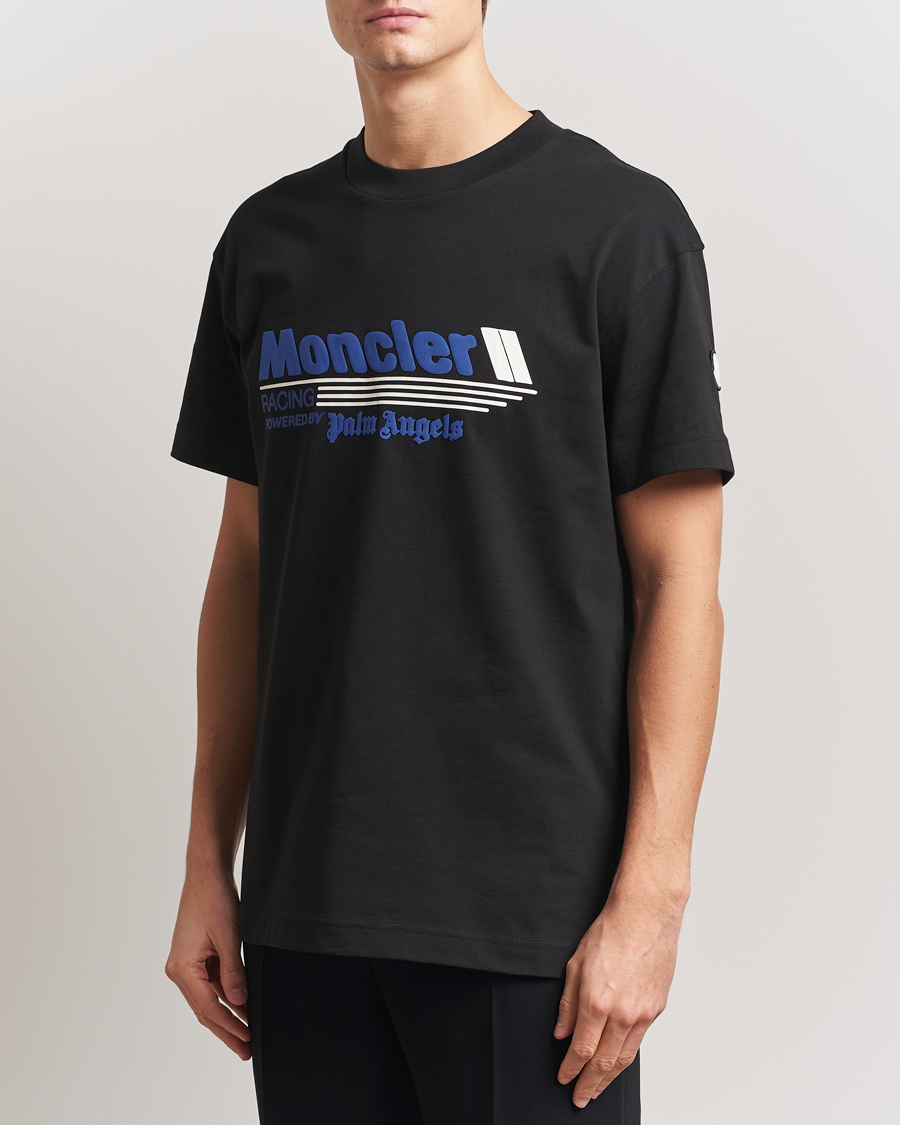 Herr | T-Shirts | Moncler Genius | X Palm Angels Printed T-Shirt Black