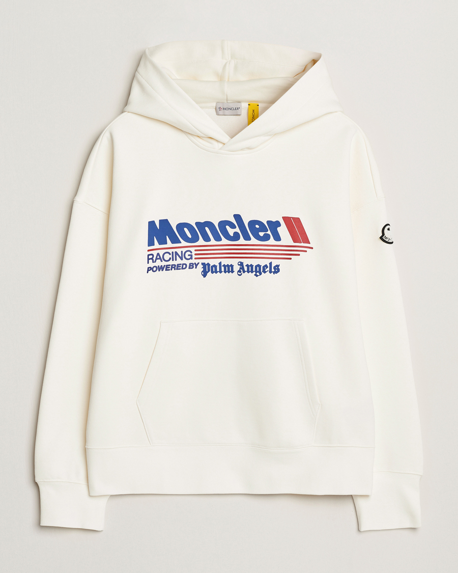 Herr | Tröjor | Moncler Genius | X Palm Angels Printed Hoodie White
